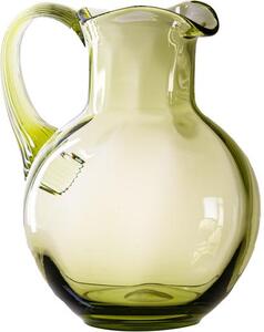 Ručně foukaný džbán Swirl, 2 l