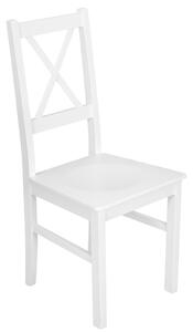 Stůl se 6 židlemi Z071 Bílá