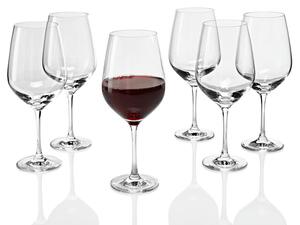 ERNESTO Sada sklenic, 6dílná (sklenice na červené víno) (100339085003)