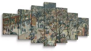 Obraz - Camille Pissarro, Boulevard des Italiens, Morning, Sunlight, reprodukce (210x100 cm)