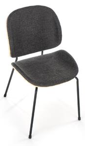 Jídelní židle Hema2821, šedá