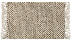 Jutový koberec 50 x 80 cm béžový ZERDALI