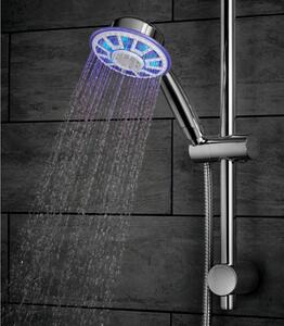 Livarno Home Sprchová hlavice s LED osvětlením (bílá) (100339481001)