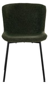 Jídelní židle Maceda tmavě zelená