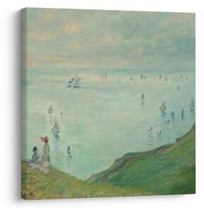 Obraz - Henri Fantin-Latour, Cliffs at Pourville, reprodukce (30x30 cm)