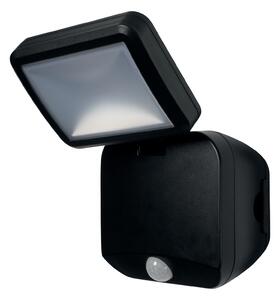 LEDVANCE LED venkovní nástěnné svítidlo s čidlem BATTERY, 4W, denní bílá, IP54, černé