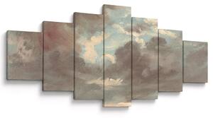 Obraz - John Constable, Cloud Study Stormy Sunset, reprodukce (210x100 cm)