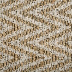Jutový koberec 50 x 80 cm béžový AFRIN