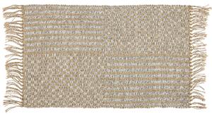 Jutový koberec 50 x 80 cm béžový ADABAG