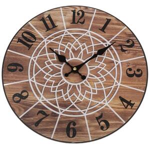 Dřevěné nástěnné hodiny HLC903