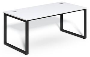 Stůl SimpleOffice 180 x 90 cm, bílá / černá