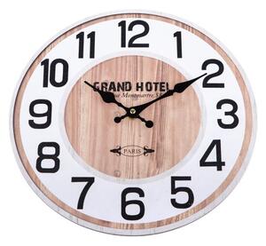 Dřevěné nástěnné hodiny HLC192015