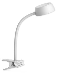 TOP-LIGHT Stolní LED lampa s klipem OLIVIA KL B, 4,5W, teplá bílá, bílá Olivia KL B