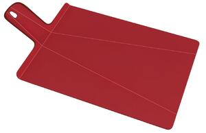 Joseph Joseph Červené plastové skládací prkénko Chop2Pot 48 x 27 cm