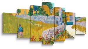 Obraz - Vincent van Gogh, Farmhouse in Provence, reprodukce (210x100 cm)