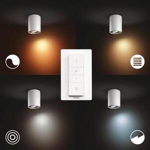 Hue WA Pillar bodové LED svítidlo GU10 1x5W 350lm 2200-6500K IP20 bílá + ovladač