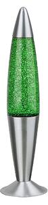 RABALUX Dekorativní lávová lampa GLITTER, zelená 004113