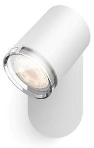 PHILIPS HUE Nástěnné koupelnové LED bodové osvětlení HUE ADORE s vypínačem, 1xGU10, 5W, teplá bílá-studená bílá, 8719514340855
