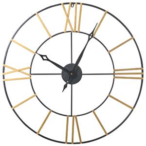 Nástěnné hodiny VALSOT 80 cm Kov Zlatá