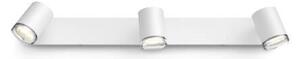 PHILIPS HUE Stropní bodové LED koupelnové osvětlení HUE ADORE s vypínačem, 3xGU10, 5W, teplá bílá-studená bílá, 8719514340893
