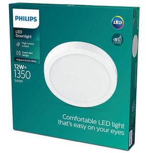 Magneos přisazené LED svítidlo 1x12W 1350lm 4000K IP20 kulaté 21cm, bílé