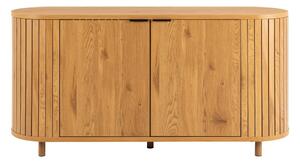 Komoda v dekoru dubu v přírodní barvě 160x80x45 cm Colima – Actona