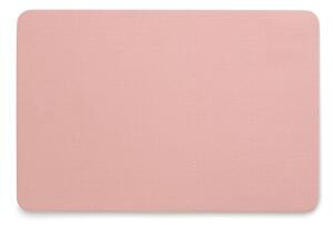 KELA Prostírání plastové Kimara PU 45x30 cm imitace kůže růžová KL-12312