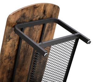 SONGMICS Konferenční stolek industriální 110x60 cm