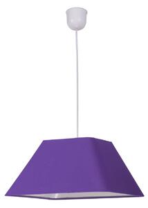 CLX Závěsný lustr na lanku RAFFAELLO, fialový 31-03294