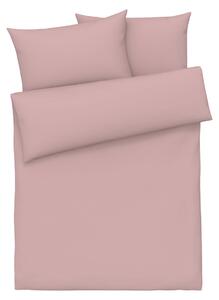 LIVARNO home Mako saténové ložní povlečení, 240 x 220 cm, 70 x 90 cm (světle růžová) (100340726004)