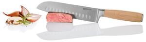 ERNESTO® Kuchyňský nůž / Sada kuchyňských nožů (Santoku nůž s bambusovou rukojetí) (100340873002)