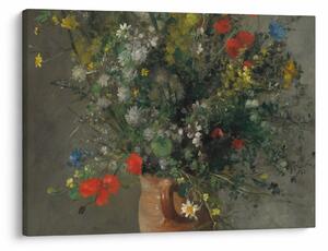 Obraz - Auguste Renoir, Flowers in a Vase, reprodukce (70x50 cm)