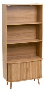 Knihovna v dekoru dubu v přírodní barvě 80x172x40 cm Elia – Casa Selección