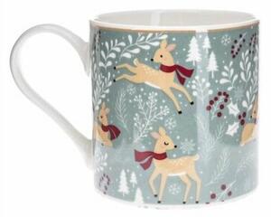 Vánoční porcelánový hrnek Winter Forest, 400 ml