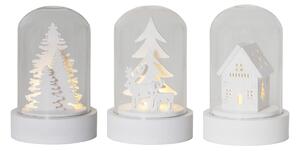 Svítící dekorace - Winter Fairytale Kupol set 3 kusů