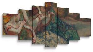 Obraz - Edgar Degas, Four Dancers, reprodukce (210x100 cm)