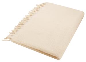 Livarno® Hebká deka, 130 x 170 cm (krémová) (100400893002)