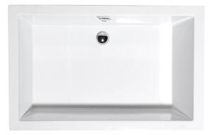 POLYSAN - DEEP hluboká sprchová vanička, obdélník 110x75x26cm, bílá, 72883