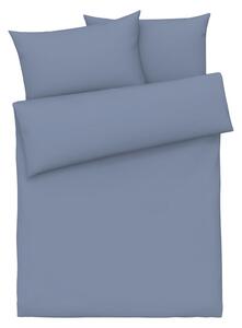 LIVARNO home Mako saténové ložní povlečení, 240 x 220 cm, 70 x 90 cm (modrá) (100340726003)