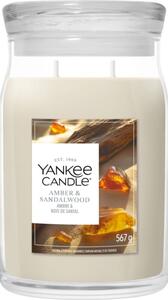 Yankee Candle Amber & Sandalwood vonná svíčka 567 g