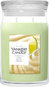 Yankee Candle Vanilla Lime vonná svíčka Signature 567 g