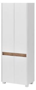 Schildmeyer Vysoká skříň Cosmo (2-dveřová (šířka 57 cm), perleťově bílá) (100338246002)
