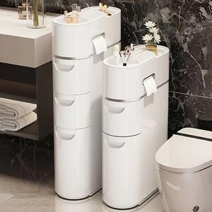 Storelux™ Luxusní úložný Regál Pro Mezery Mezi Nábytkem - 4 úrovně