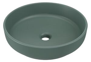 Comad Umyvadlo na desku RIVER I 40 cm tmavě zelené