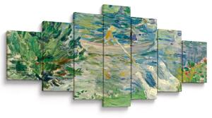 Obraz - Berthe Morisot, Girl in a Boat with Geese, reprodukce (210x100 cm)