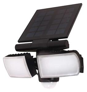 LED solární světlo se senzorem WO772, černá