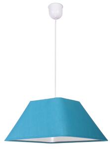 CLX Závěsný lustr na lanku RAFFAELLO, modrý 31-03300