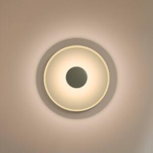 Vibia Top LED nástěnné světlo Ø 40 cm zelené L1, stmívatelný, Zelená, Obývací pokoj / jídelna, kov, Moderní