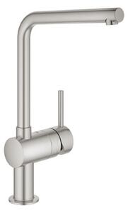 Dřezová baterie GROHE Minta s otočným raménkem supersteel 31375DC0