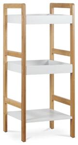 Regál Autronic 30x72 cm bílý Bambus DR-013-3